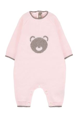 pink wool romper LITTLE BEAR KIDS | 2110CIPRIATORTORA